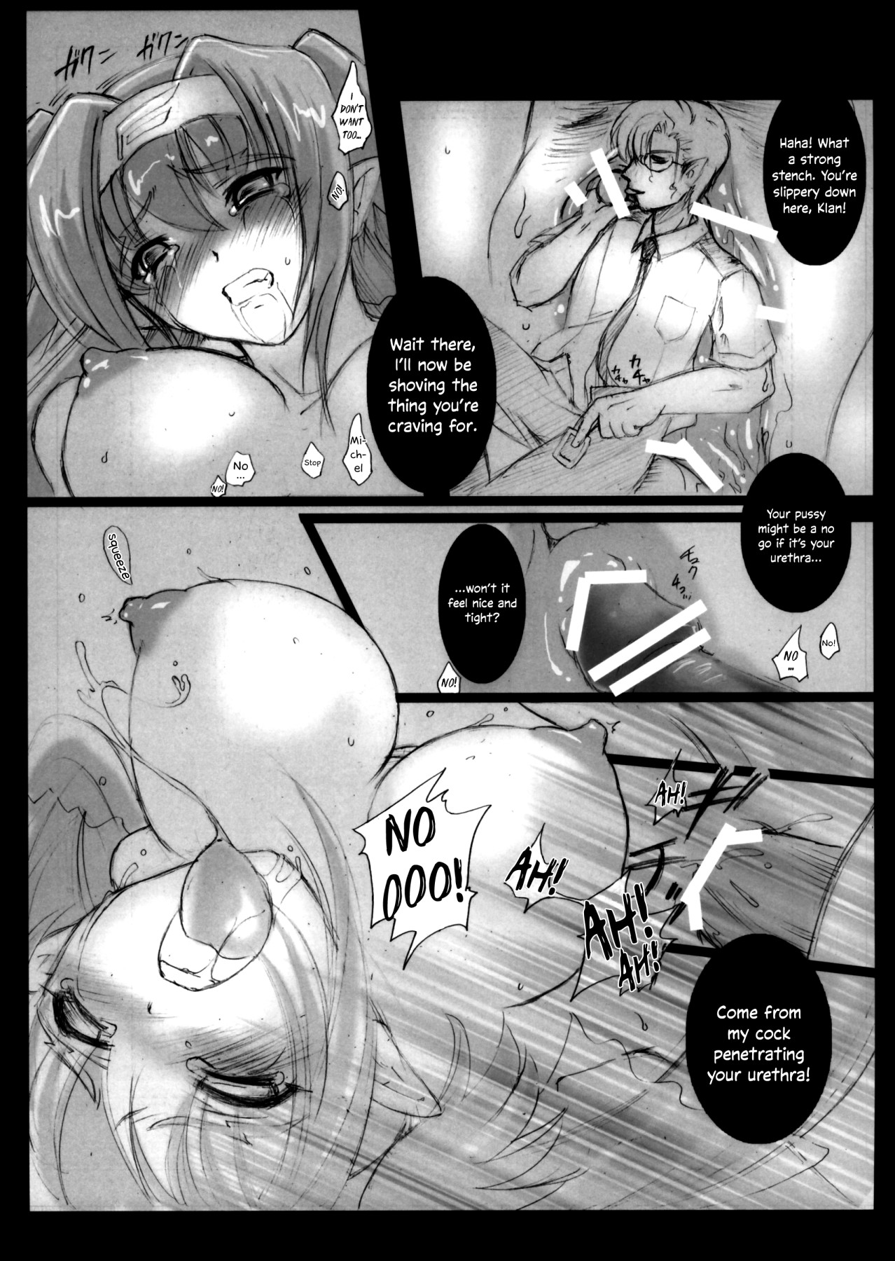 Hentai Manga Comic-I Want To Make Captain Klan Klan Cry, Violate Her, And Make Cum Over And Over-Read-12